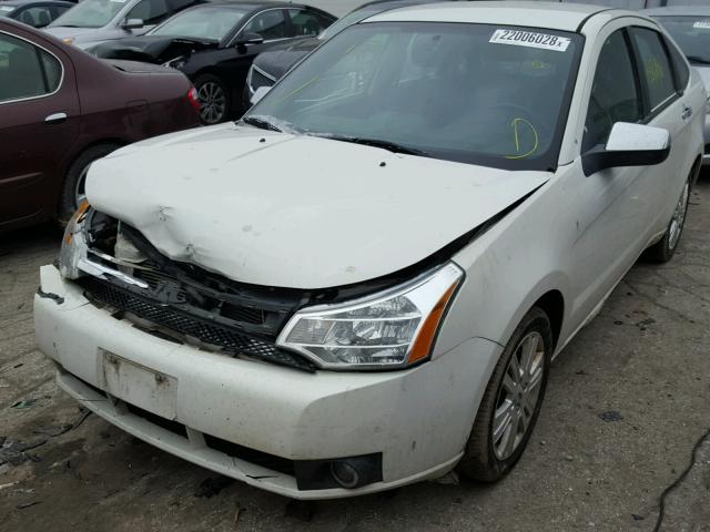 1FAHP3HN5AW170911 - 2010 FORD FOCUS SEL CREAM photo 2