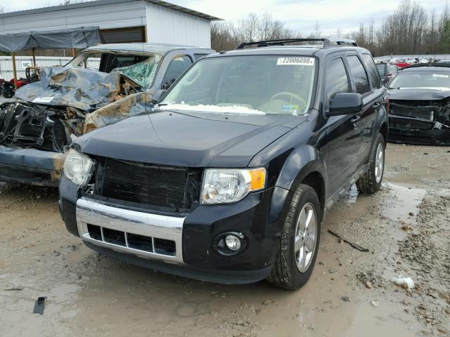 1FMCU04759KB55360 - 2009 FORD ESCAPE LIM BLACK photo 2