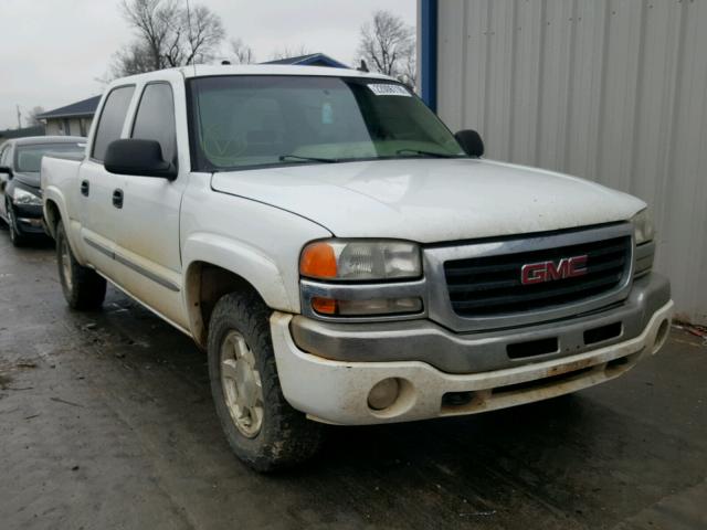 2GTEK13T861185178 - 2006 GMC NEW SIERRA WHITE photo 1