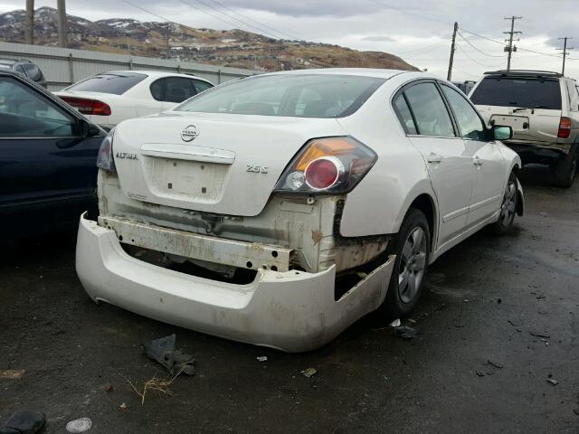 1N4AL21E47C221102 - 2007 NISSAN ALTIMA 2.5 WHITE photo 4