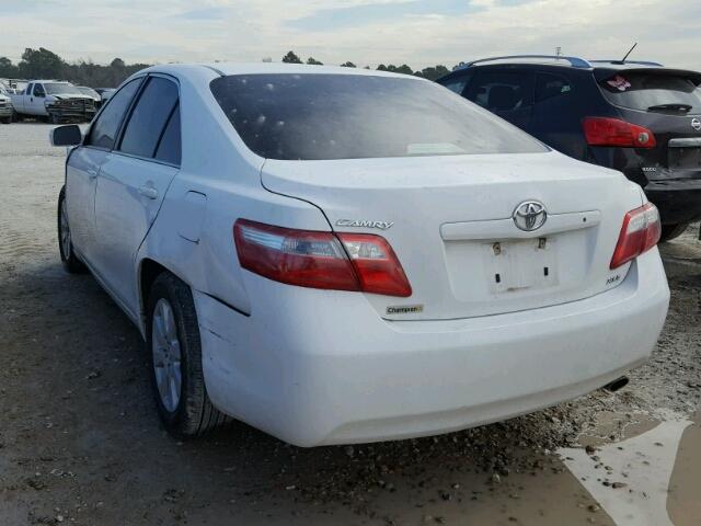 4T1BE46K89U888069 - 2009 TOYOTA CAMRY BASE WHITE photo 3