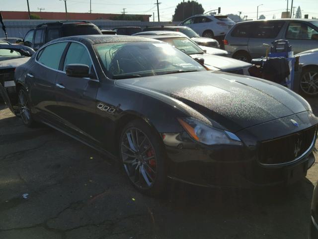 ZAM56PPA6E1086309 - 2014 MASERATI QUATTROPOR BLACK photo 1