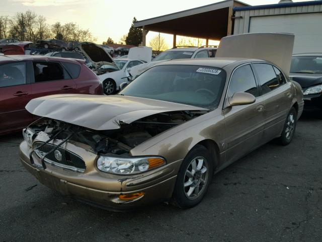 1G4HR54K6YU108141 - 2000 BUICK LESABRE LI BROWN photo 2