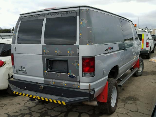 1FTNE1EL9ADA14103 - 2010 FORD ECONOLINE SILVER photo 4