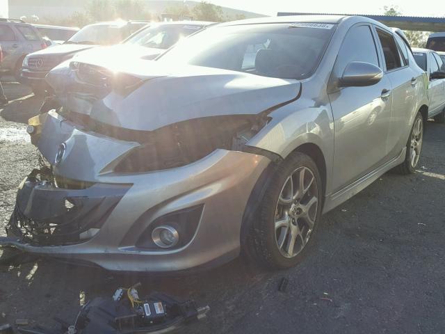 JM1BL1L46C1501414 - 2012 MAZDA SPEED 3 SILVER photo 2