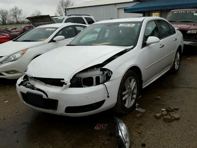 2G1WC5E39C1276809 - 2012 CHEVROLET IMPALA LTZ WHITE photo 2