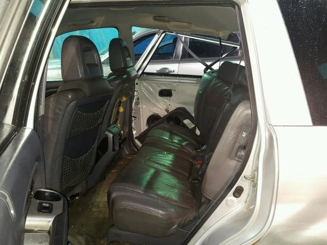 2HKYF18684H581188 - 2004 HONDA PILOT EXL SILVER photo 6