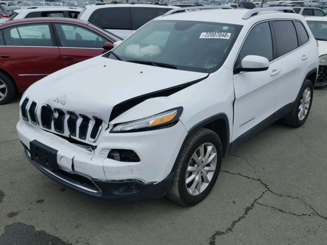 1C4PJMDB8HW511690 - 2017 JEEP CHEROKEE L WHITE photo 2