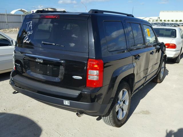 1C4NJRFB0GD585990 - 2016 JEEP PATRIOT LA BLACK photo 4