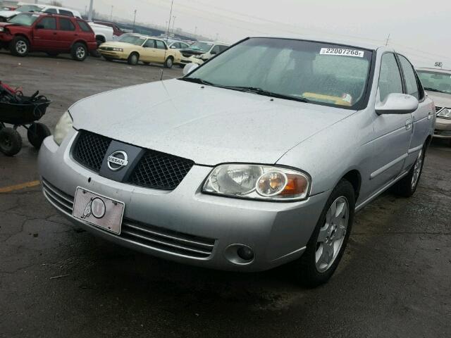 3N1CB51D65L483481 - 2005 NISSAN SENTRA 1.8 SILVER photo 2