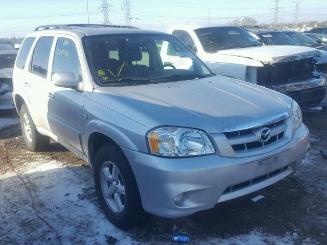 4F2YZ96166KM20744 - 2006 MAZDA TRIBUTE S SILVER photo 1