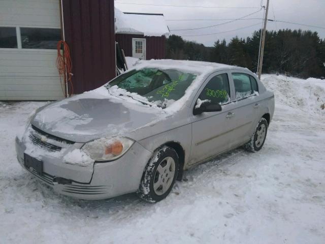 1G1AK52F757502458 - 2005 CHEVROLET COBALT GRAY photo 2