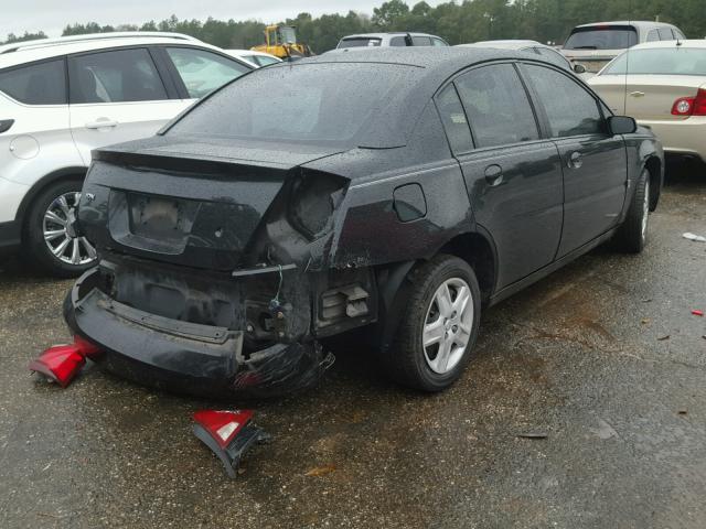 1G8AJ58F56Z210972 - 2006 SATURN ION LEVEL BLACK photo 4