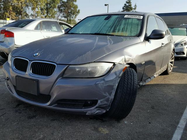 WBAPH5C56BA443825 - 2011 BMW 328 I SULE CHARCOAL photo 2