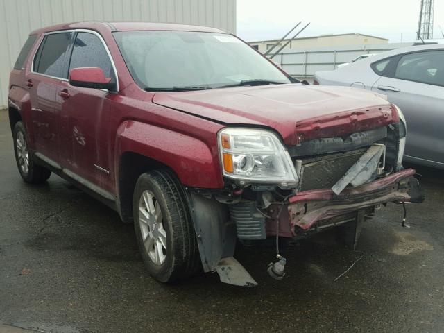 2GKALMEK9C6326053 - 2012 GMC TERRAIN SL RED photo 1