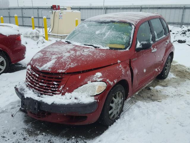 3C4FY48B82T276710 - 2002 CHRYSLER PT CRUISER RED photo 2