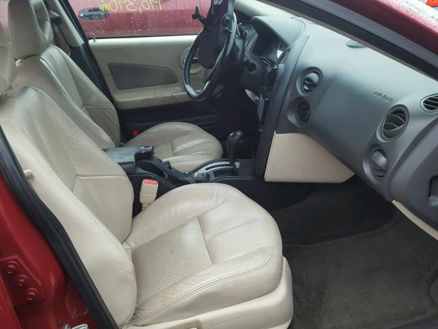 2G2WR524251192907 - 2005 PONTIAC GRAND PRIX MAROON photo 5