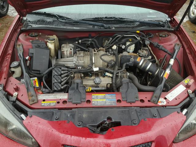 2G2WR524251192907 - 2005 PONTIAC GRAND PRIX MAROON photo 7