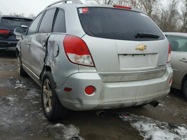 3GNFL4E51CS603525 - 2012 CHEVROLET CAPTIVA SP SILVER photo 3