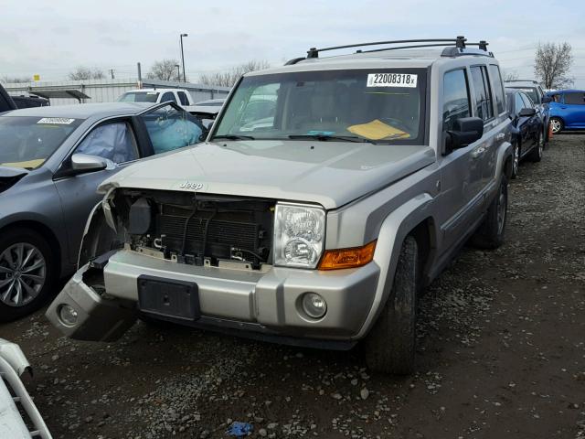 1J8HG58N67C672240 - 2007 JEEP COMMANDER ოქროსფერი ფოტო 2