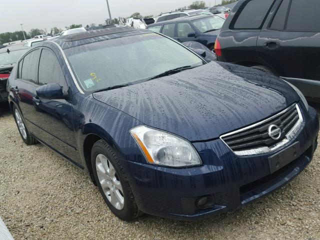 1N4BA41E07C861863 - 2007 NISSAN MAXIMA SE BLUE photo 1