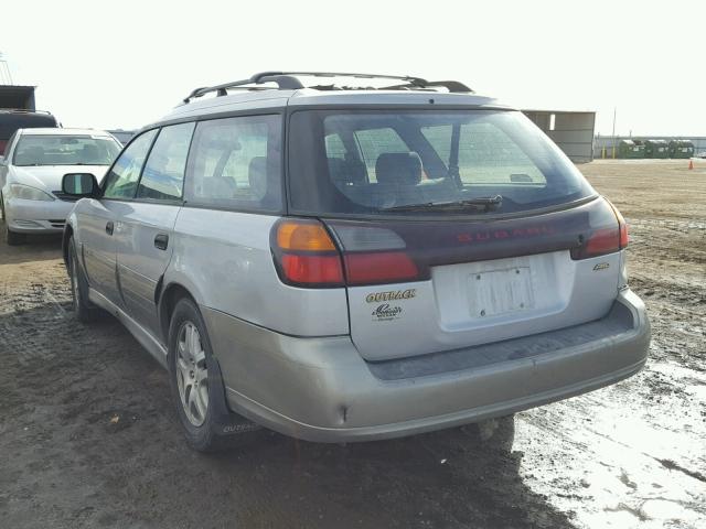 4S3BH675837631905 - 2003 SUBARU LEGACY OUT SILVER photo 3