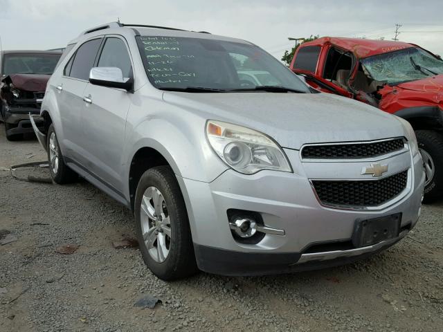 2GNFLGE53C6197926 - 2012 CHEVROLET EQUINOX LT SILVER photo 1