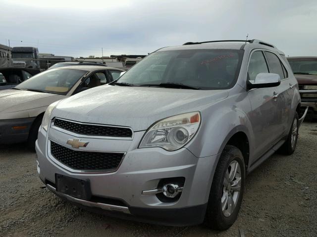 2GNFLGE53C6197926 - 2012 CHEVROLET EQUINOX LT SILVER photo 2