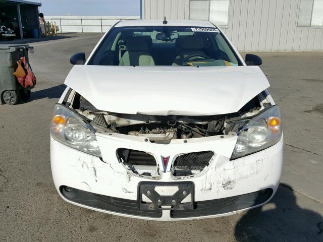 1G2ZH158464161297 - 2006 PONTIAC G6 GT WHITE photo 9