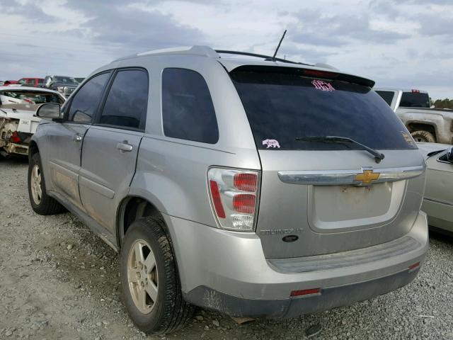 2CNDL33F386028402 - 2008 CHEVROLET EQUINOX LT SILVER photo 3