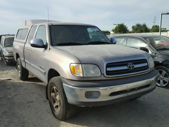 5TBRN34121S161695 - 2001 TOYOTA TUNDRA ACC GRAY photo 1