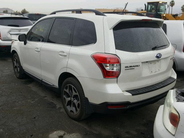 JF2SJGWC7FH570699 - 2015 SUBARU FORESTER 2 WHITE photo 3