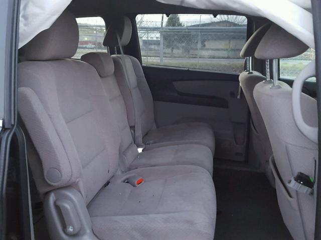 5FNRL5H31GB078132 - 2016 HONDA ODYSSEY SE GRAY photo 6