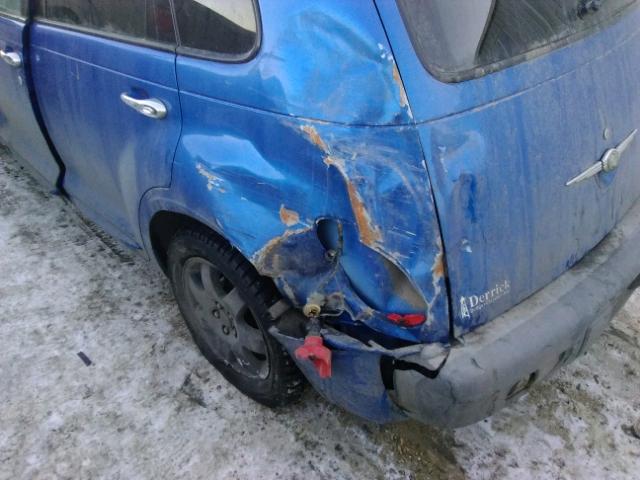 3C4FY48B43T582787 - 2003 CHRYSLER PT CRUISER BLUE photo 9