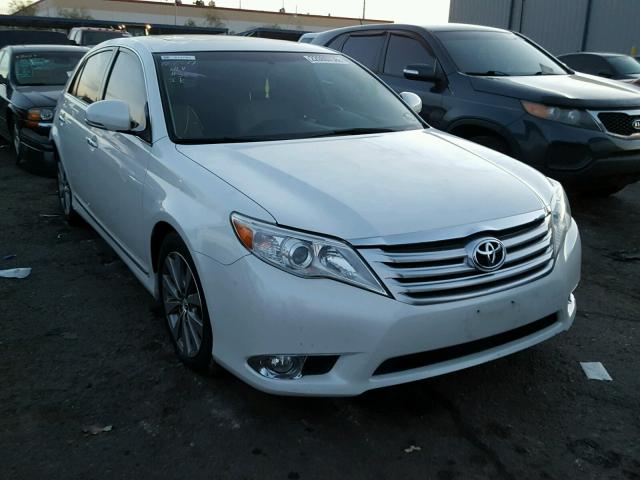 4T1BK3DB6BU379979 - 2011 TOYOTA AVALON BAS WHITE photo 1