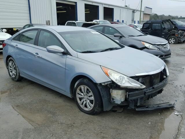 5NPEB4ACXBH142118 - 2011 HYUNDAI SONATA GLS BLUE photo 1