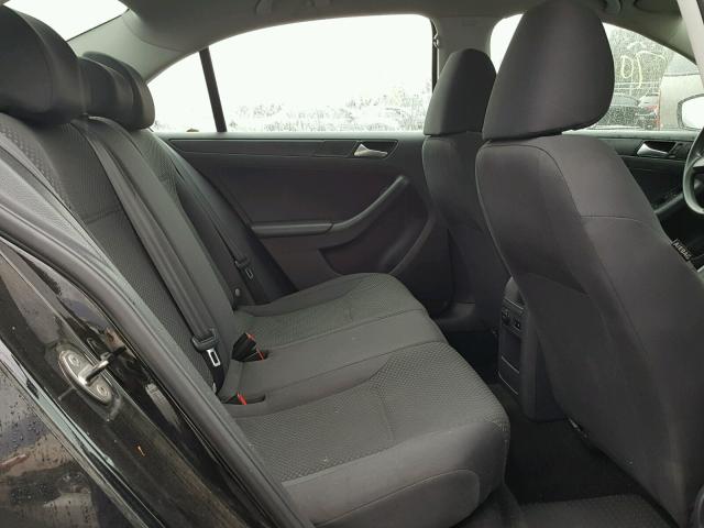 3VW2K7AJ7EM379213 - 2014 VOLKSWAGEN JETTA BASE შავი ფოტო 6
