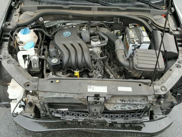 3VW2K7AJ7EM379213 - 2014 VOLKSWAGEN JETTA BASE შავი ფოტო 7
