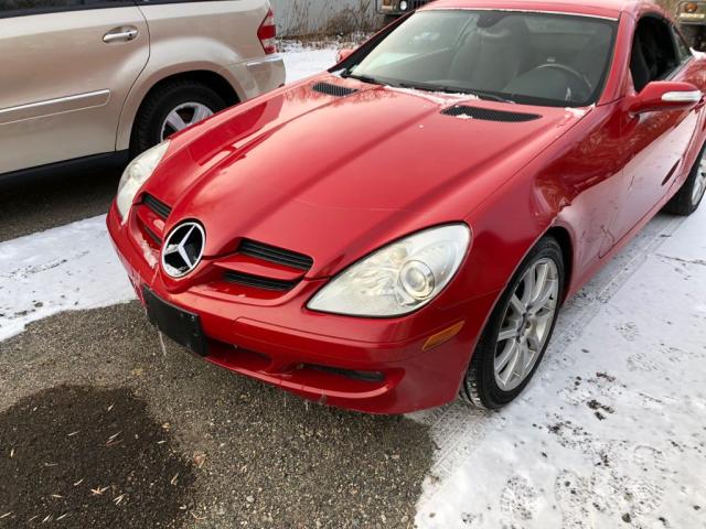 WDBWK56F16F127244 - 2006 MERCEDES-BENZ SLK 350 RED photo 1