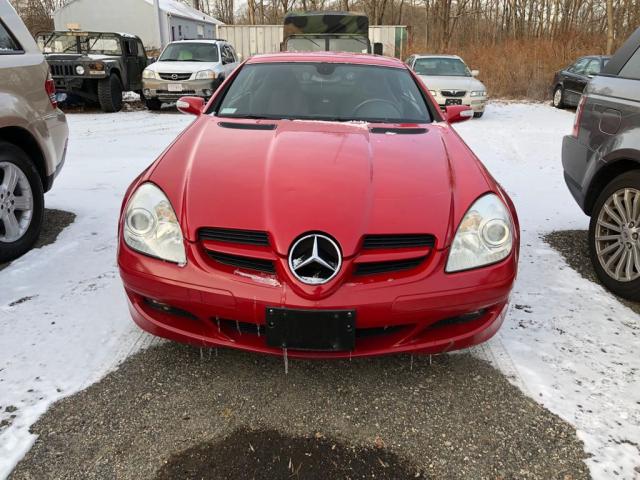 WDBWK56F16F127244 - 2006 MERCEDES-BENZ SLK 350 RED photo 5