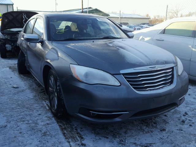 1C3CCBCG4DN674576 - 2013 CHRYSLER 200 LIMITE SILVER photo 1