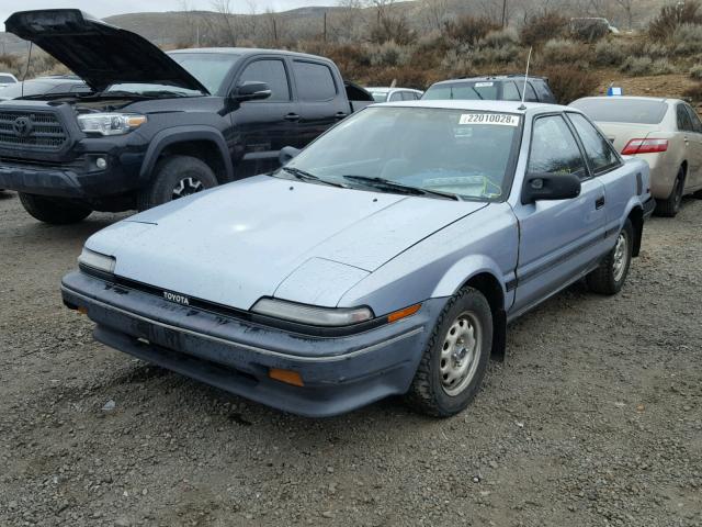 JT2AE95C8J3111224 - 1988 TOYOTA COROLLA SR BLUE photo 2