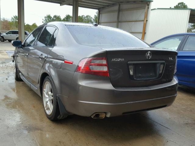 19UUA66207A036562 - 2007 ACURA TL BROWN photo 3