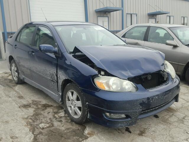 2T1BR32E96C650887 - 2006 TOYOTA COROLLA CE BLUE photo 1