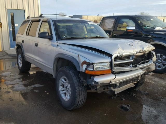 1B4HS48Z52F163411 - 2002 DODGE DURANGO SL SILVER photo 1