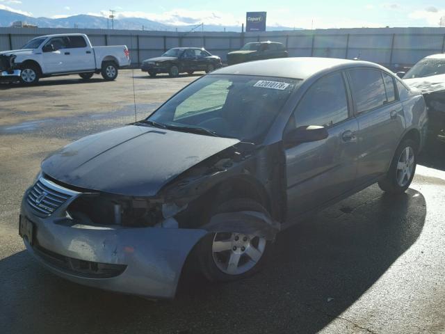 1G8AL55F77Z183645 - 2007 SATURN ION LEVEL GRAY photo 2