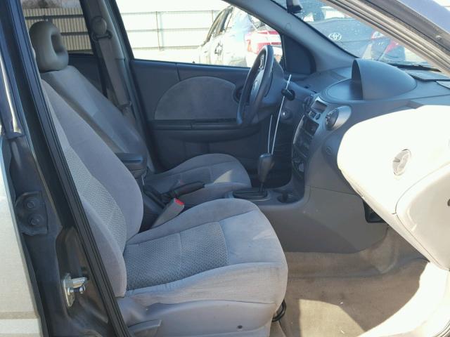 1G8AL55F77Z183645 - 2007 SATURN ION LEVEL GRAY photo 5