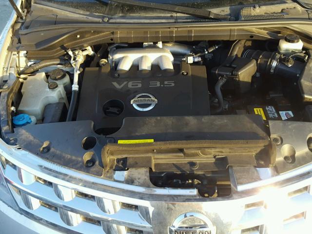 JN8AZ08WX3W212963 - 2003 NISSAN MURANO SL SILVER photo 7