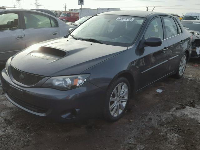 JF1GE74618G512320 - 2008 SUBARU IMPREZA WR BLACK photo 2