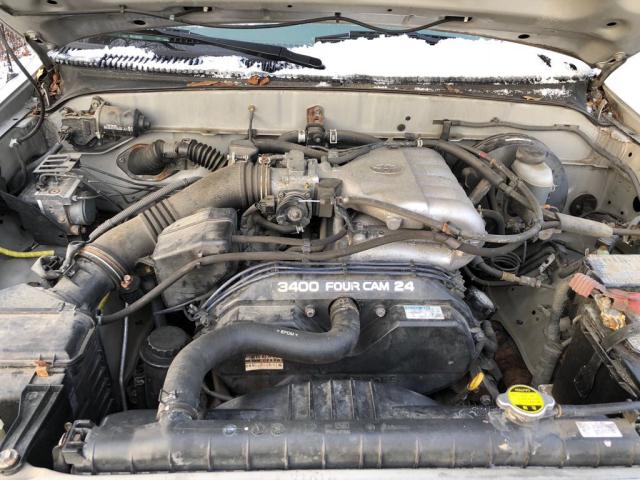 5TEHN72N44Z396669 - 2004 TOYOTA TACOMA DOU SILVER photo 9